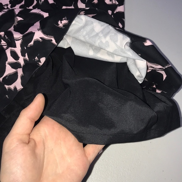 Black & Pink Floral Sleeveless Knee Length Dress - Picture 5 of 8